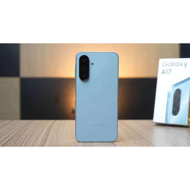 گوشی موبایل سامسونگ مدل Galaxy A17 4G دو سیم کارت ظرفیت 128 گیگابایت و رم 4 گیگابایت - ویتنام - به همراه شارژر 25 وات سامسونگ