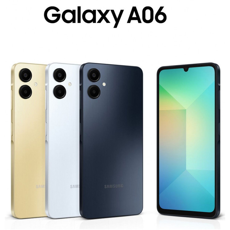 گوشی موبایل سامسونگ مدل Galaxy A06 دو سیم کارت ظرفیت 128 گیگابایت و رم 4 گیگابایت - به همراه شارژر 25 وات سامسونگ