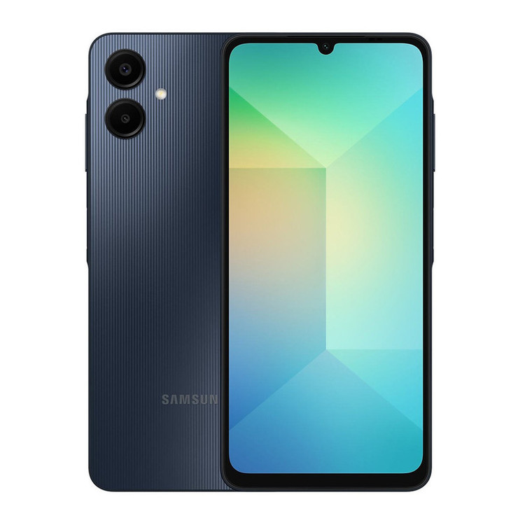 گوشی موبایل سامسونگ مدل Galaxy A06 5G دو سیم کارت 64 گیگابایت و رم 4 گیگابایت به همراه شارژر 25 وات سامسونگ