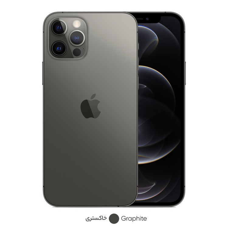 گوشی موبایل اپل مدل iPhone 12 Pro A2408 دو سیم کارت ظرفیت 128 گیگابایت و رم 6 گیگابایت - نات اکتیو