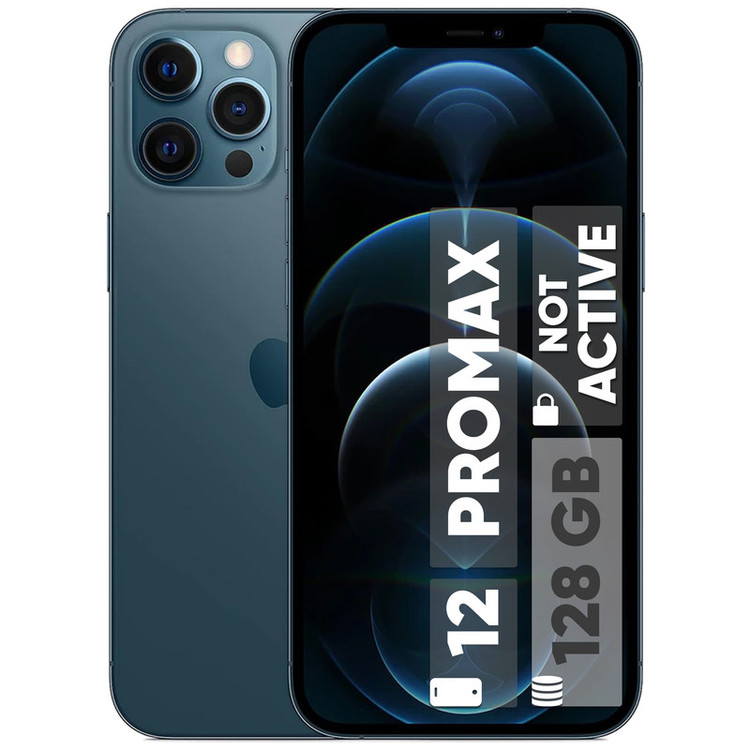 گوشی موبایل اپل مدل iPhone 12 Pro Max A2412 دو سیم کارت ظرفیت 128 گیگابایت و رم 6 گیگابایت - نات اکتیو
