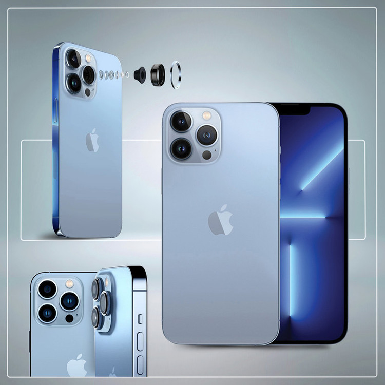 گوشی موبایل اپل مدل iPhone 13 Pro BA تک سیم کارت ظرفیت یک ترابایت و رم 6 گیگابایت - اروپا نات اکتیو