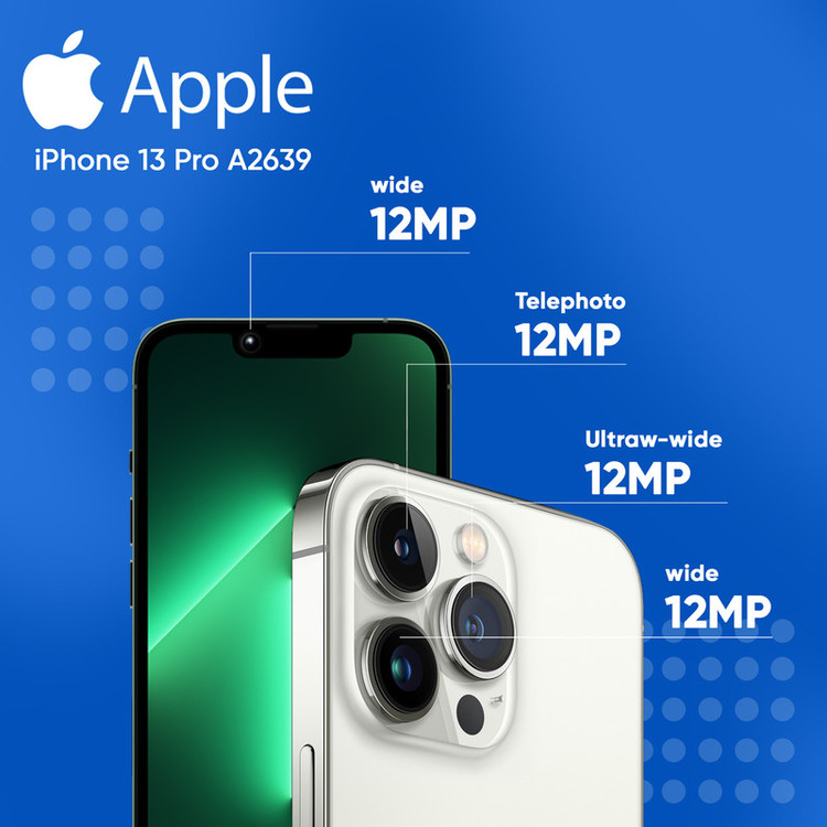 گوشی موبایل اپل مدل iPhone 13 Pro A2639 دو سیم کارت ظرفیت 512 گیگابایت و 6 گیگابایت رم - نات اکتیو
