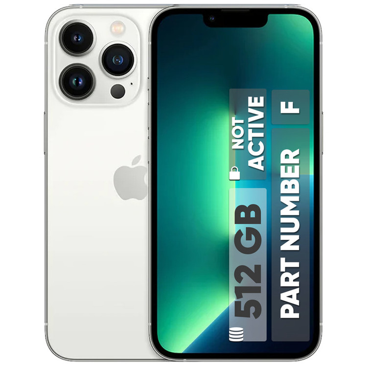 گوشی موبایل اپل مدل iPhone 13 Pro تک سیم کارت ظرفیت 512 گیگابایت و رم 6 گیگابایت - نات اکتیو ریفربیش پارت نامبر F