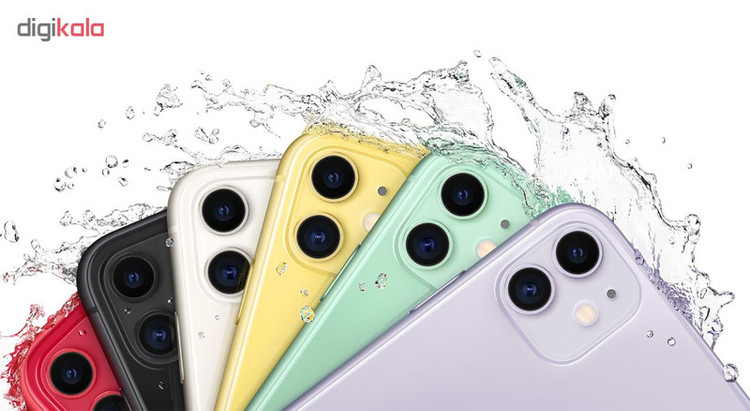 گوشی موبایل اپل مدل iPhone 11 LL/A تک سیم کارت ظرفیت 64 گیگابایت و رم 4 گیگابایت