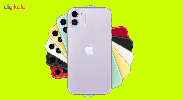 گوشی موبایل اپل مدل iPhone 11 ZD/A تک سیم کارت ظرفیت 64 گیگابایت و رم 4 گیگابایت