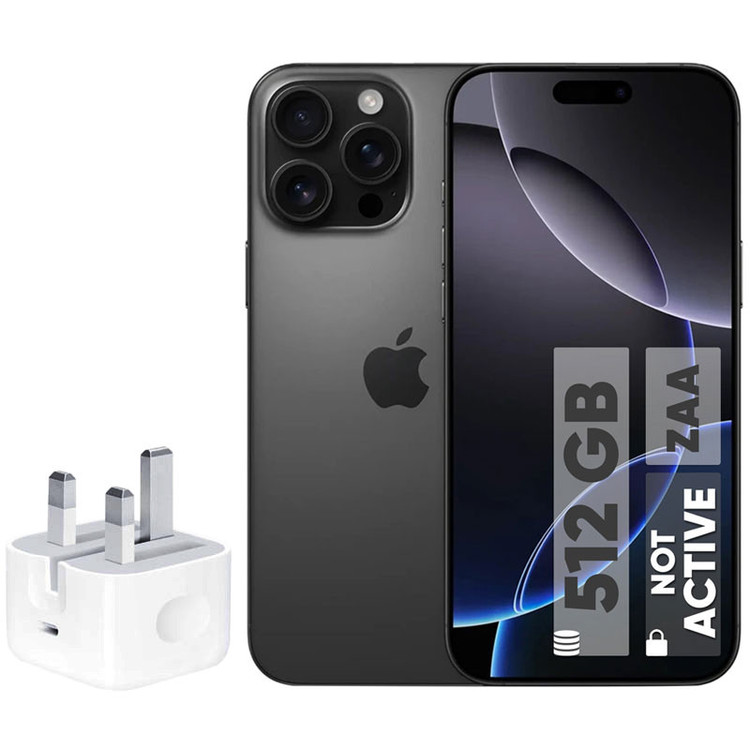 گوشی موبایل اپل مدل iPhone 16 Pro Max ZAA دو سیم کارت ظرفیت 512 گیگابایت و رم 8 گیگابایت - به همراه شارژ 20 وات اپل