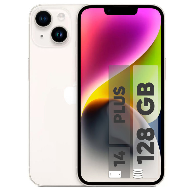 گوشی موبایل اپل مدل iPhone 14 Plus دو سیم کارت ظرفیت 128 گیگابایت و رم 6 گیگابایت - رجیستر شده