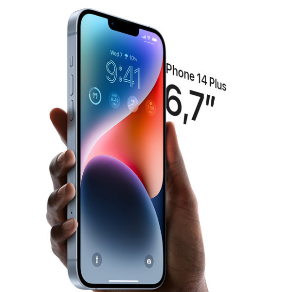 گوشی موبایل اپل مدل iPhone 14 Plus دو سیم کارت ظرفیت 128 گیگابایت و رم 6 گیگابایت - رجیستر شده