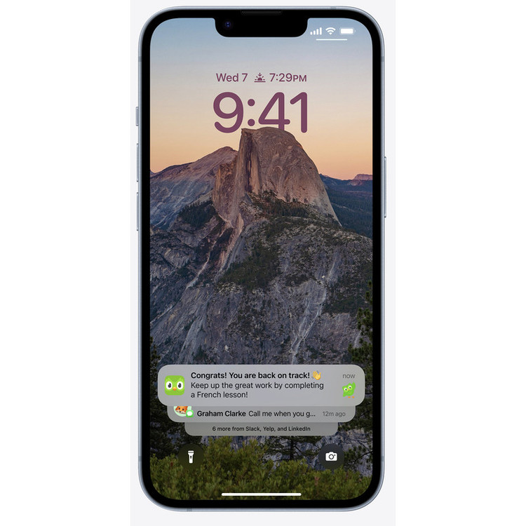 گوشی موبایل اپل مدل iPhone 14 Plus دو سیم کارت ظرفیت 128 گیگابایت و رم 6 گیگابایت - رجیستر شده