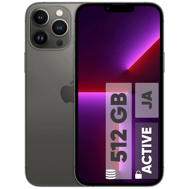 گوشی موبایل اپل مدل iPhone 13 Pro Max JA تک سیم کارت ظرفیت 512 گیگابایت و رم 6 گیگابایت - اکتیو