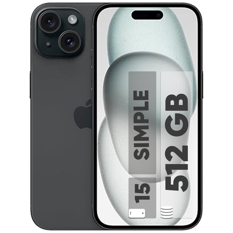گوشی موبایل اپل مدل iPhone 15 تک سیم‌ کارت ظرفیت 512 گیگابایت و رم 6 گیگابایت - رجیستر شده