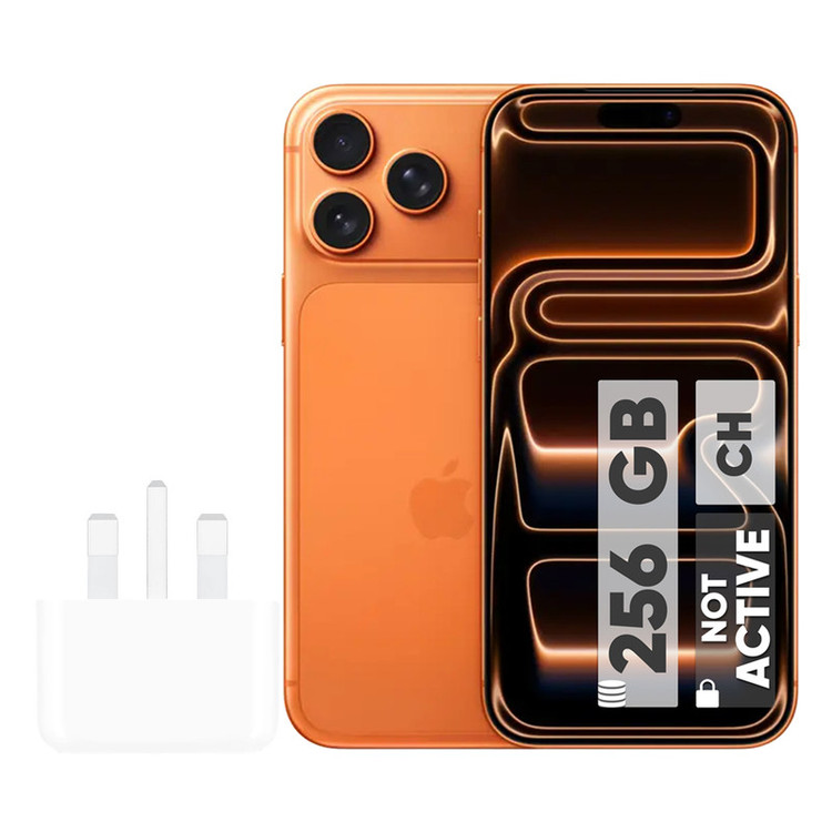 گوشی موبایل اپل مدل iPhone 17 Pro Max CH دو سیم کارت ظرفیت 256 گیگابایت و رم 12 گیگابایت - نات اکتیو - به همراه شارژر 20 وات اپل
