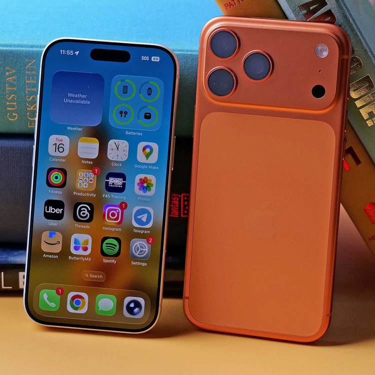 گوشی موبایل اپل مدل iPhone 17 Pro Max CH دو سیم کارت ظرفیت 256 گیگابایت و رم 12 گیگابایت - نات اکتیو - به همراه شارژر 20 وات اپل