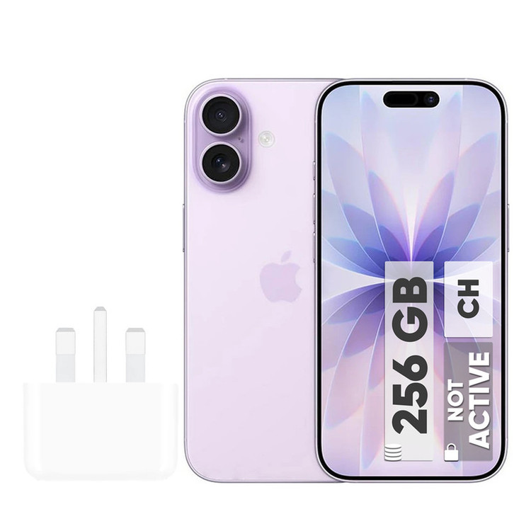 گوشی موبایل اپل مدل iPhone 17 CH دو سیم کارت ظرفیت 256 گیگابایت و رم 8 گیگابایت - نات اکتیو - به همراه شارژر 20 وات اپل