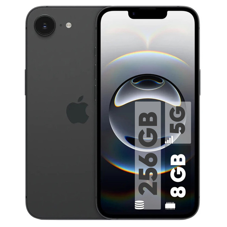 گوشی موبایل اپل مدل iPhone 16e دو سیم کارت ظرفیت 256 گیگابایت و رم 8 گیگابایت