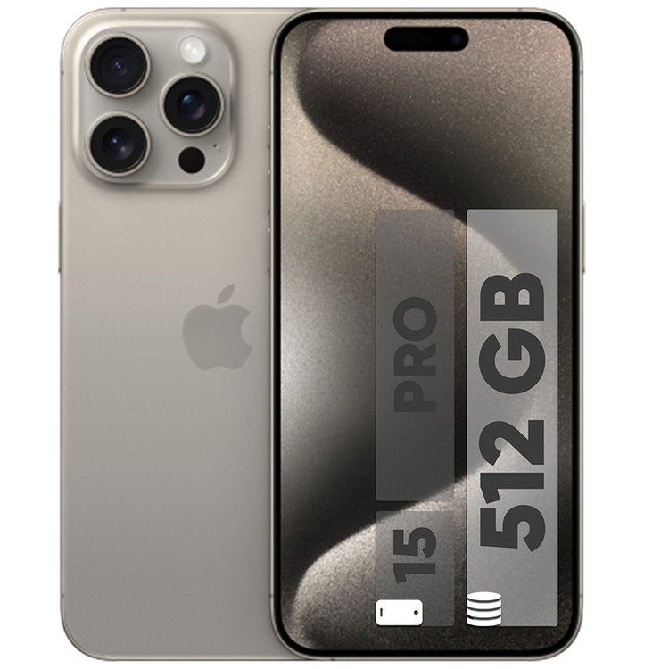 گوشی موبایل اپل مدل iPhone 15 Pro تک سیم کارت ظرفیت 512 گیگابایت و رم 8 گیگابایت - رجیستر شده