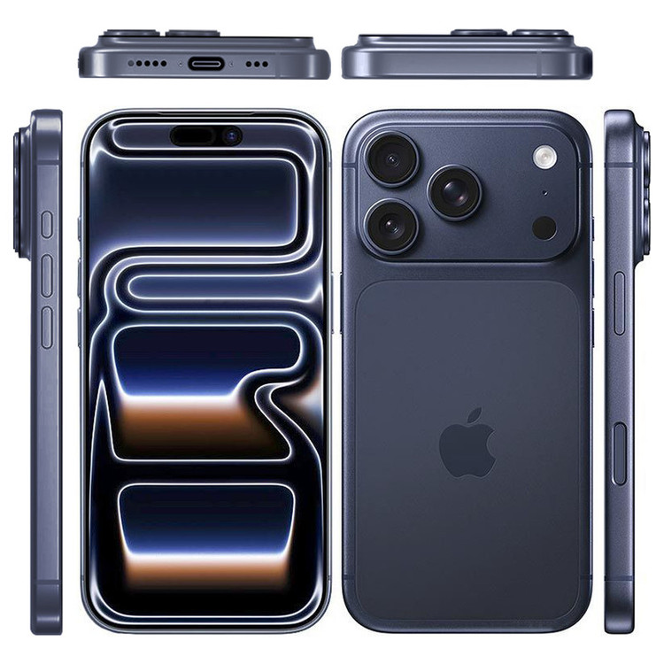گوشی موبایل اپل مدل iPhone 17 Pro ZAA تک سیم کارت + eSim ظرفیت 1 ترابایت و رم 12 گیگابایت - اکتیو