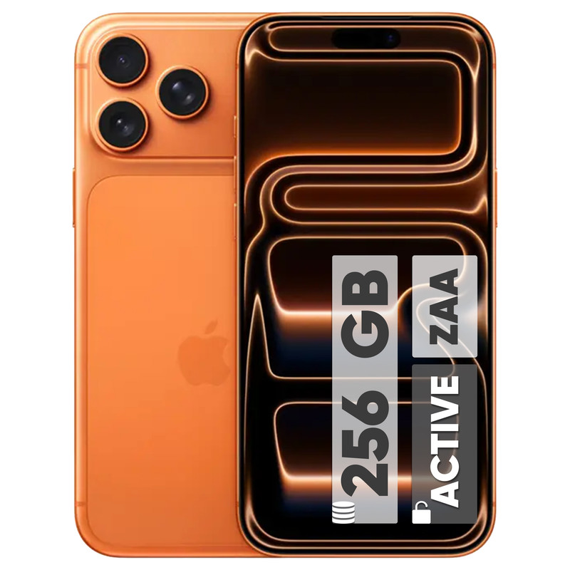 گوشی موبایل اپل مدل iPhone 17 Pro Max ZAA تک سیم کارت + eSim ظرفیت 256 گیگابایت و رم 12 گیگابایت - اکتیو