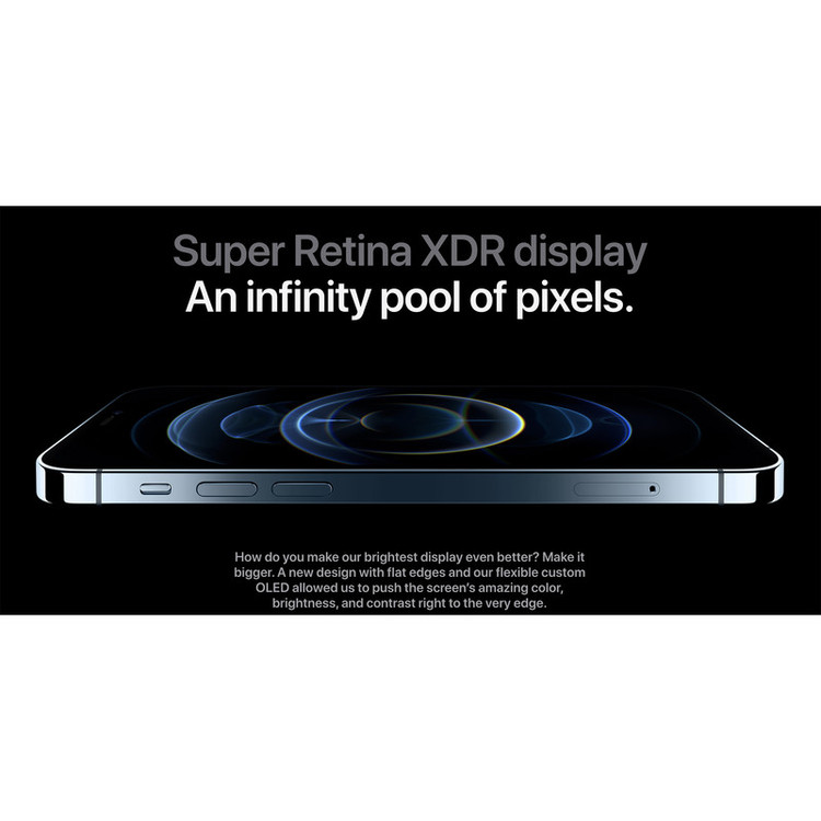 گوشی موبایل اپل مدل iPhone 12 Pro A2408 دو سیم کارت ظرفیت 256 گیگابایت و 6 گیگابایت رم - نات اکتیو