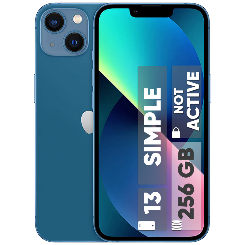 گوشی موبایل اپل مدل iPhone 13 دو سیم‌ کارت ظرفیت 256 گیگابایت و رم 4 گیگابایت - نات اکتیو