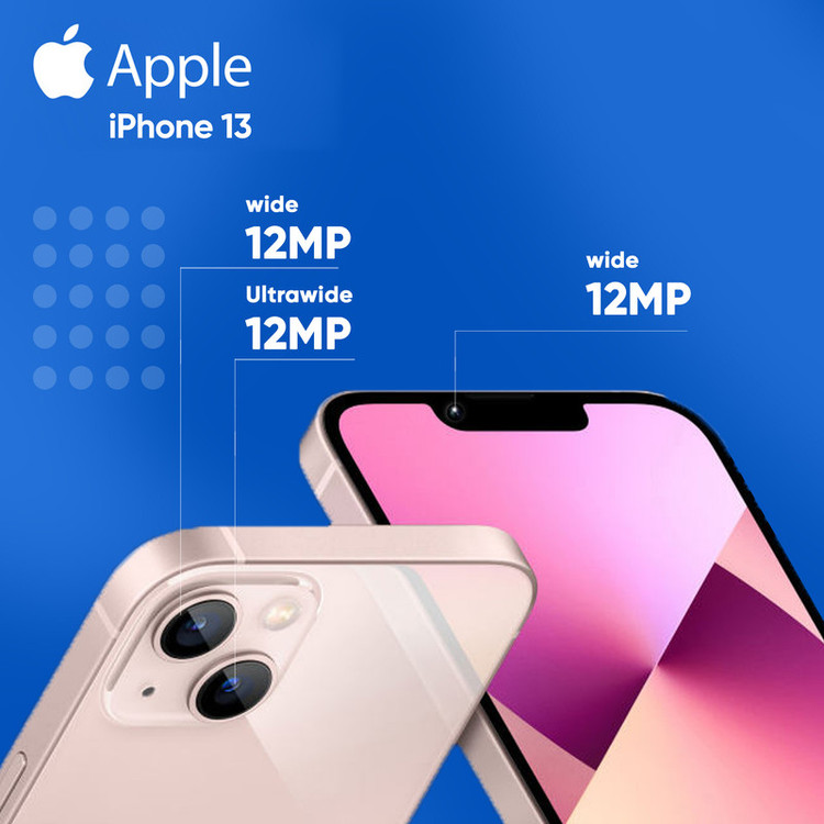 گوشی موبایل اپل مدل iPhone 13 دو سیم کارت ظرفیت 256 گیگابایت و رم 4 گیگابایت - نات اکتیو