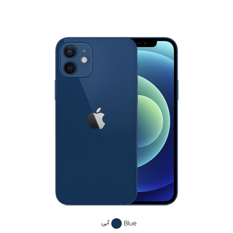گوشی موبایل اپل مدل iPhone 12 JA تک سیم کارت ظرفیت 64 گیگابایت و رم 4 گیگابایت - اکتیو