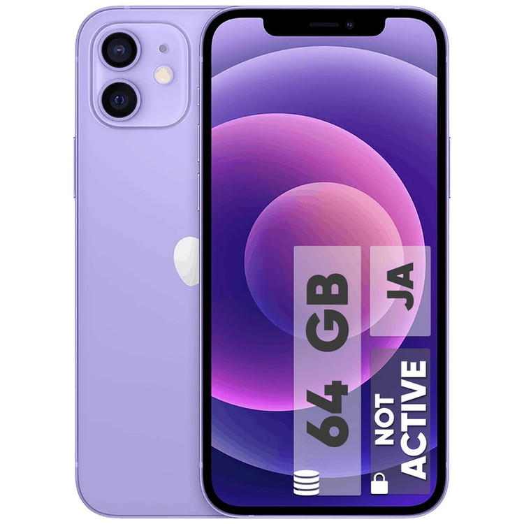 گوشی موبایل اپل مدل iPhone 12 A2402 MGHN3J/A تک سیم کارت ظرفیت 64 گیگابایت و رم 4 گیگابایت - نات اکتیو