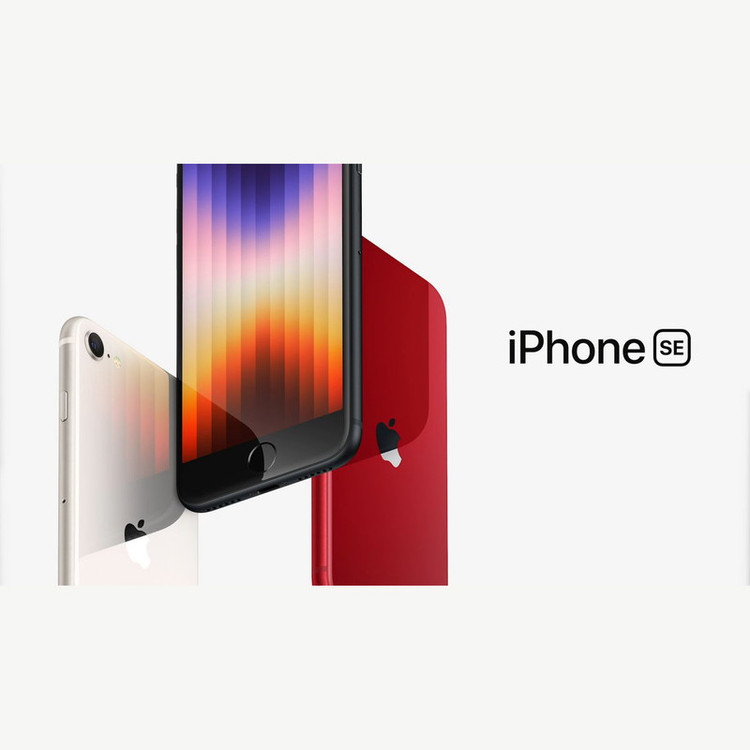 گوشی موبایل اپل مدل iPhone SE 2022 JA تک سیم کارت ظرفیت 64 گیگابایت و رم 4 گیگابایت - اکتیو