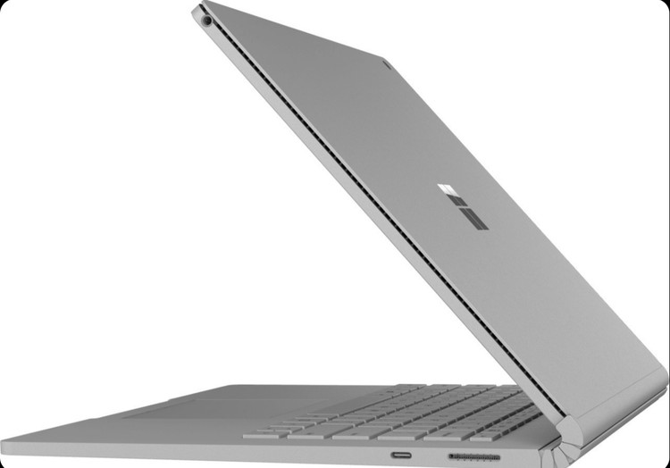 سرفیس بوک ۲ corei5 7300u 8 gb ddr3 256gb ssd (استوک)
